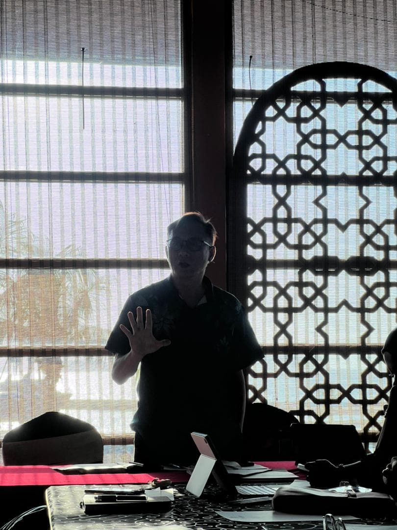 Ir HJ Nazri Ab Razak in action